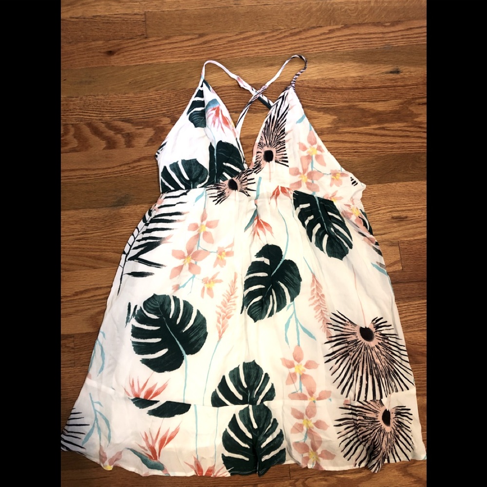 Tropical Babydoll Sundress